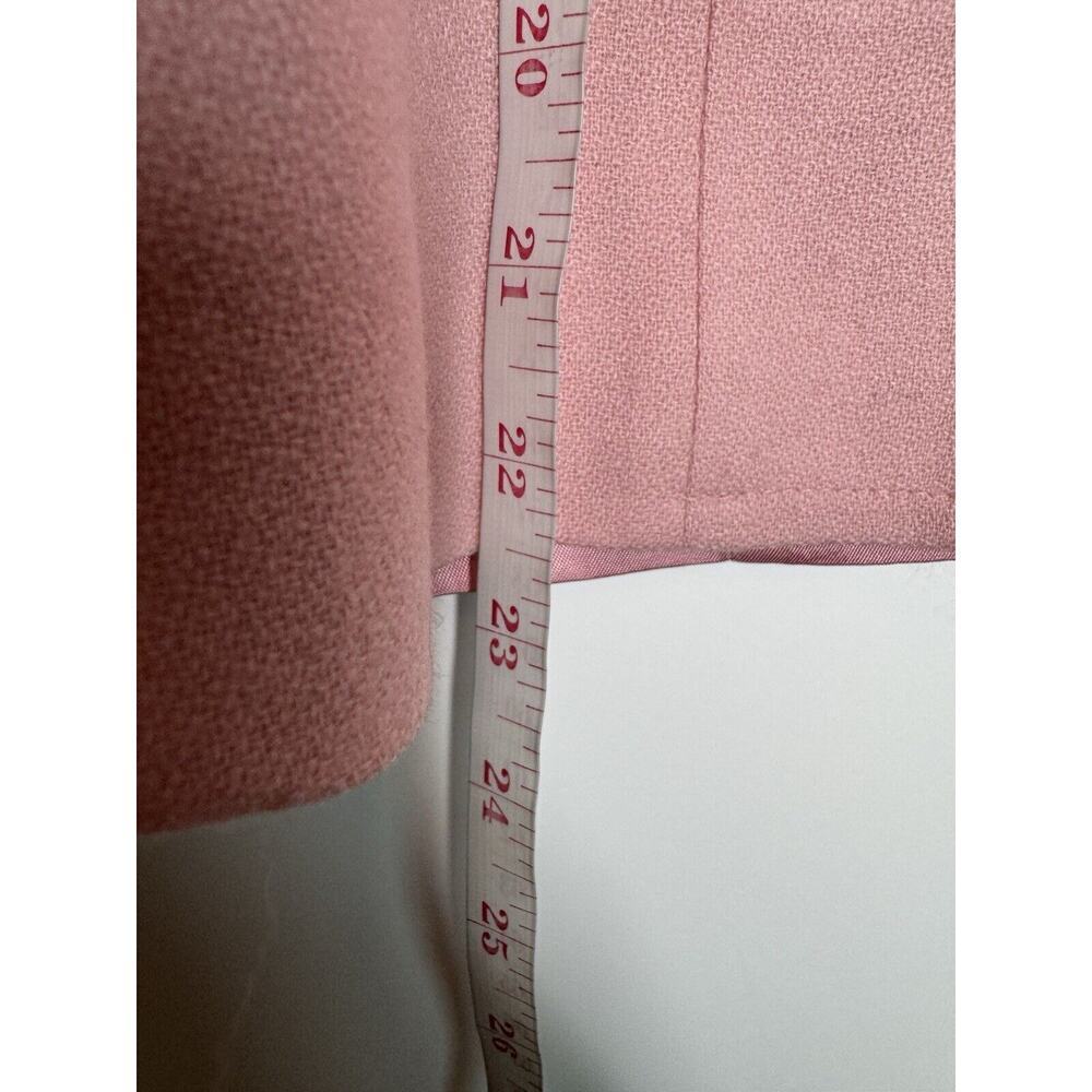 Vintage Pendleton Blazer Womens 16 Pink 100% Wool Jacket Country Sophisticates - Picture 6 of 8